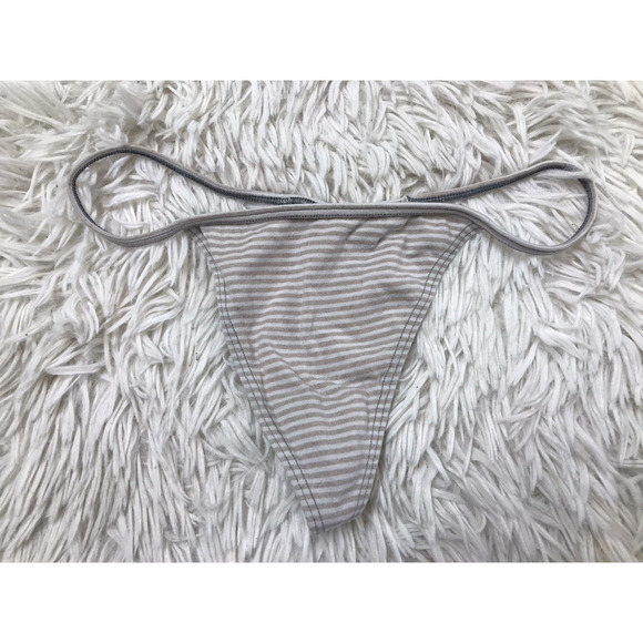 Victoria's Secret Thong v-String Soft Cotton Panties Multicolor Small - Picture 1 of 4